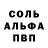 Alpha PVP Соль Ayimzhan Serikbay